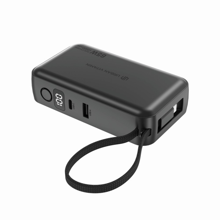 Ładowarka 2 w 1 power bank do laptopa 10000 mAh 65W Eureka