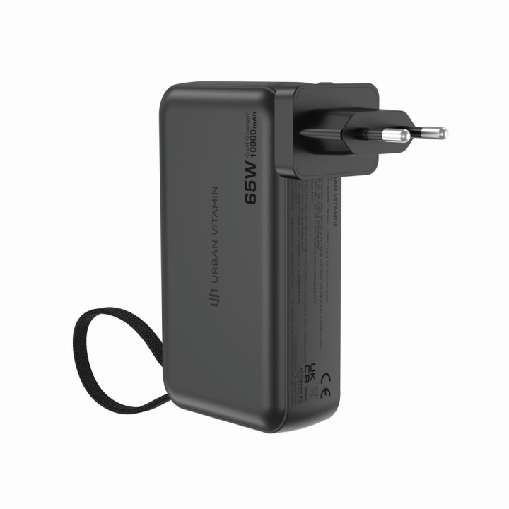 Ładowarka 2 w 1 power bank do laptopa 10000 mAh 65W Eureka