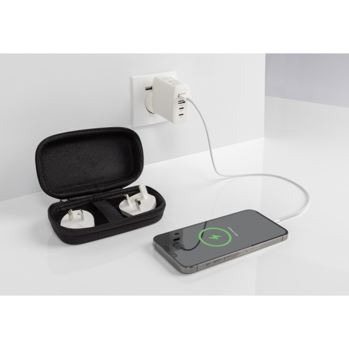Ładowarka ścienna adapter podróżny USB-C TravelCharge Pro