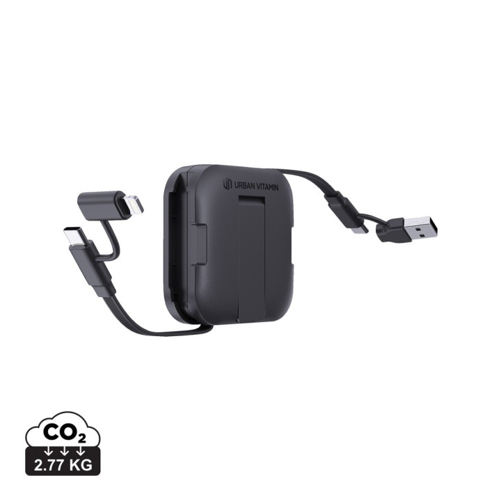 Zwijany kabel do ładowania stojak na telefon Urban Vitamin San Jose