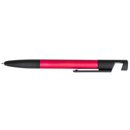 Długopis wielofunkcyjny czyścik do ekranu linijka stojak na telefon touch pen śrubokręty