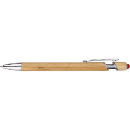Bambusowy długopis touch pen