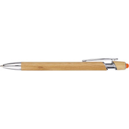 Bambusowy długopis touch pen